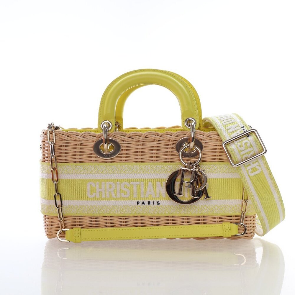 Christian Dior Medium Wicker Lady D-Joy